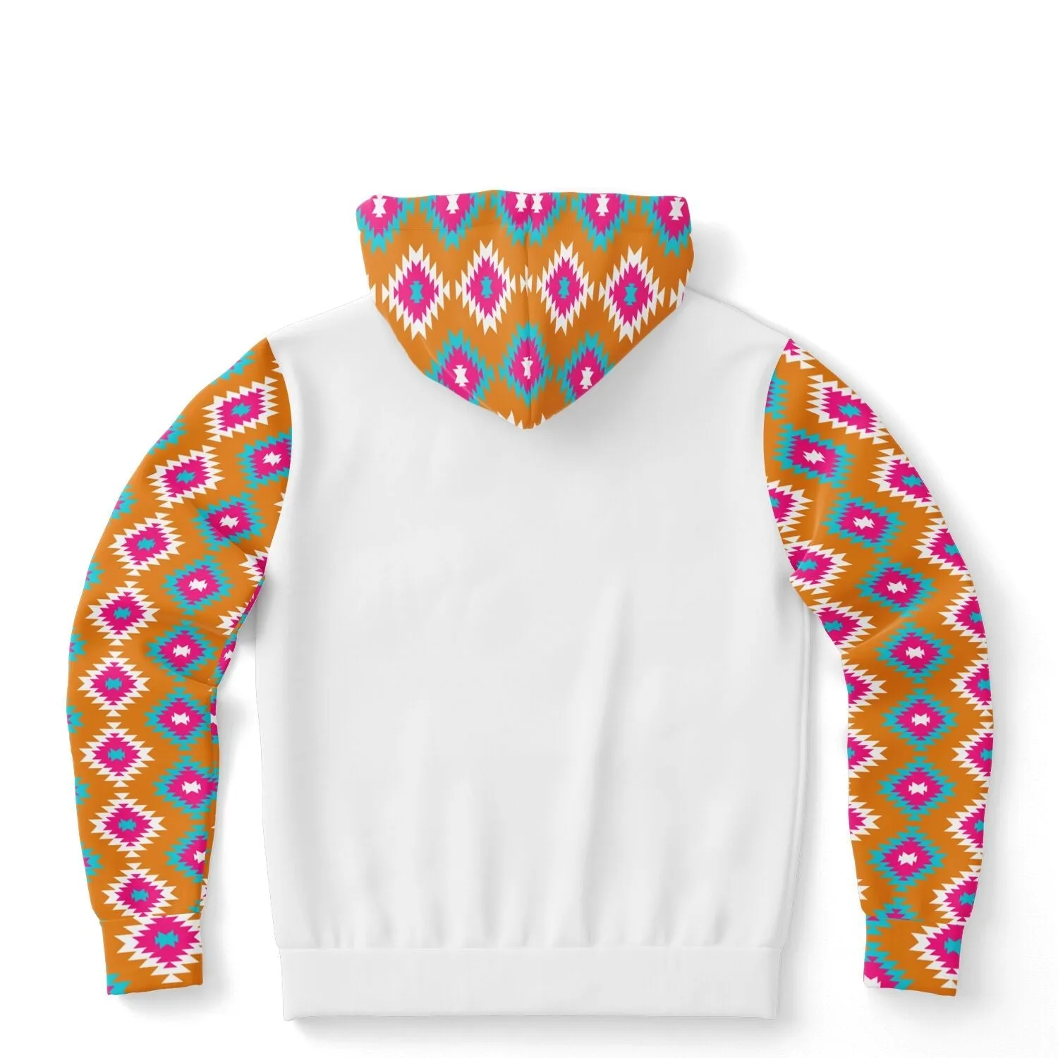 Ladies Pink Western Hoodie