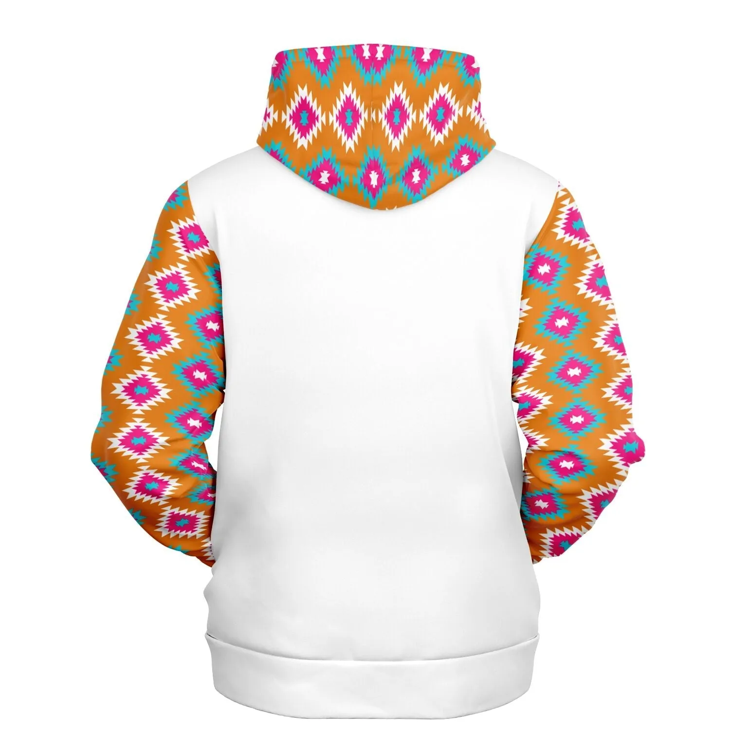 Ladies Pink Western Hoodie