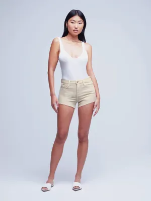 L'Agence - Audrey Mid Rise Short - Oat