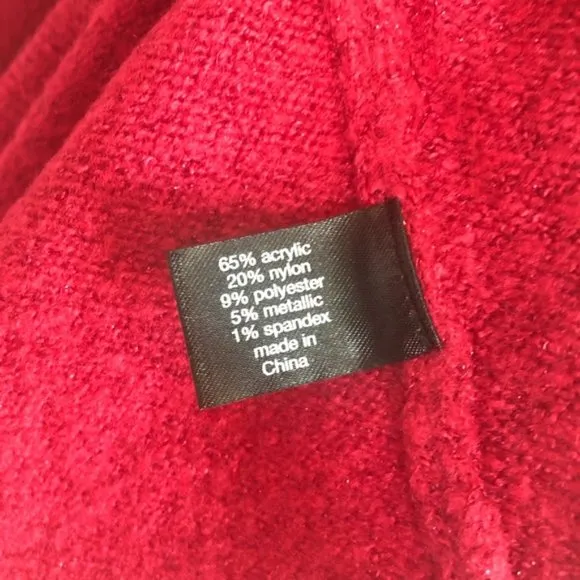 Lane Bryant Sweater Crew Neck Raspberry Criss-Cross Plus Size 22/24 NWT $59.95