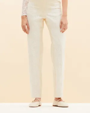 Lara Jeans White Lace