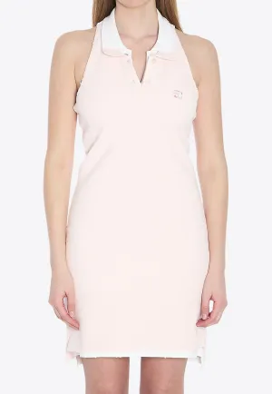 Layered Mini Polo Dress