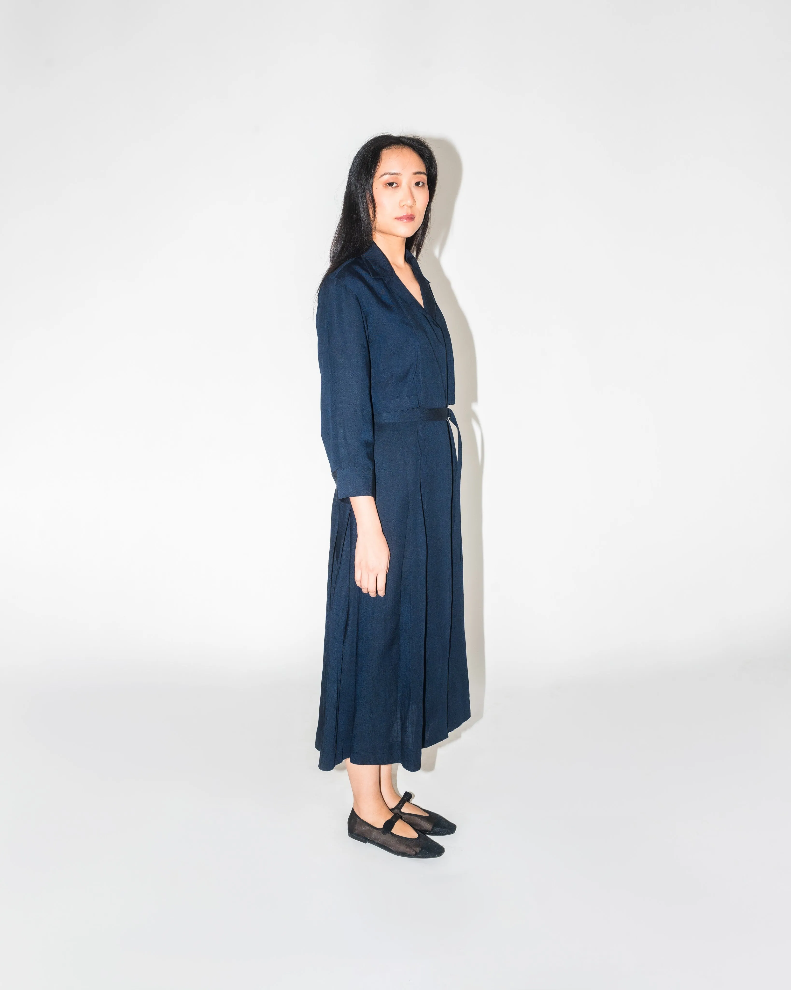 Layered Trench Dress