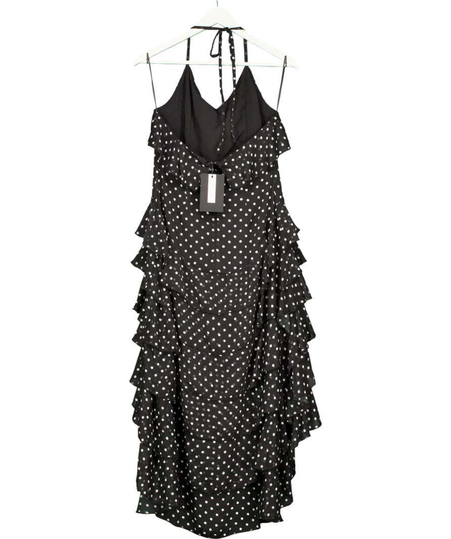 Layered With Love Black Polka Dots & Moonbeams Dress UK L