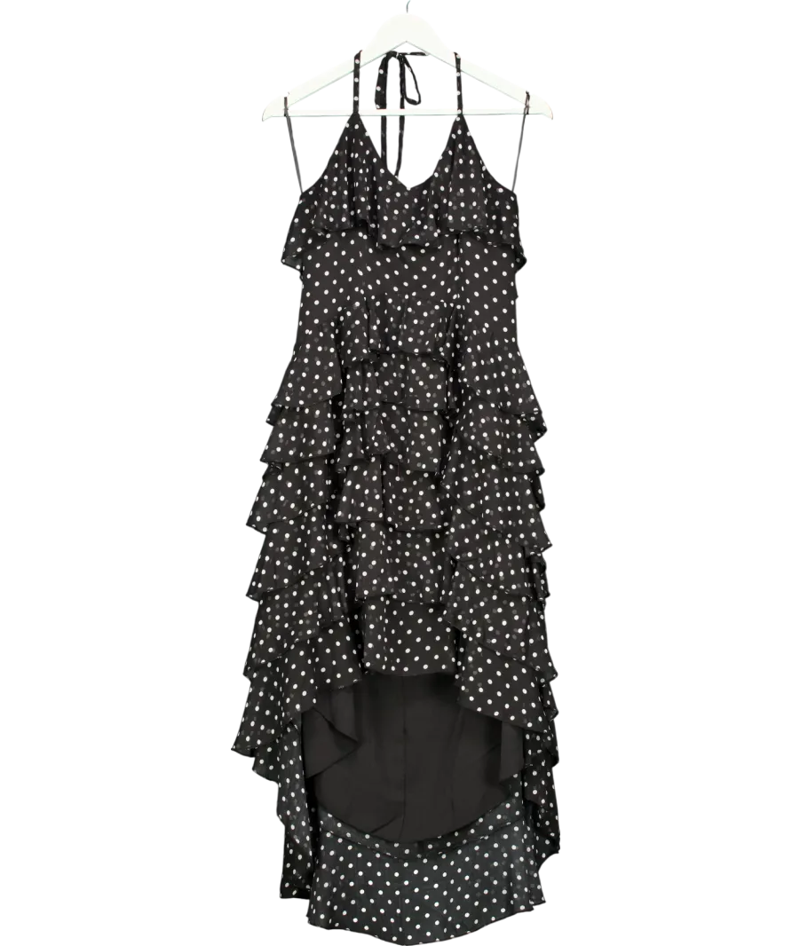 Layered With Love Black Polka Dots & Moonbeams Dress UK L