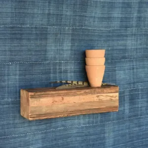 Layered Wood Wall Shelf