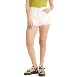 Levi's 501 High Rise CutOff  Women's Off White Button Fly NEW MSRP $79 R…