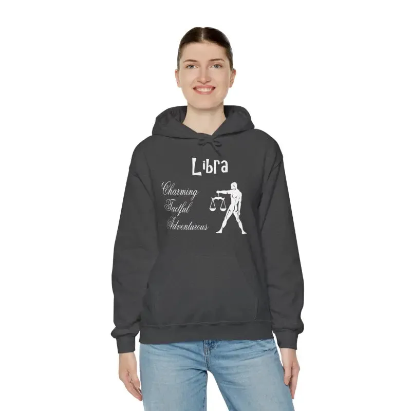 Libra Zodiac Hooded Sweatshirt Comfort and Style