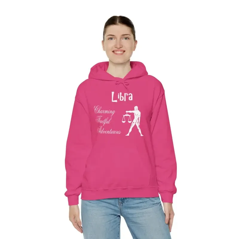 Libra Zodiac Hooded Sweatshirt Comfort and Style