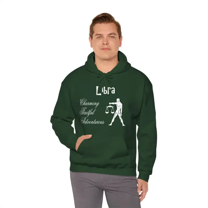 Libra Zodiac Hooded Sweatshirt Comfort and Style