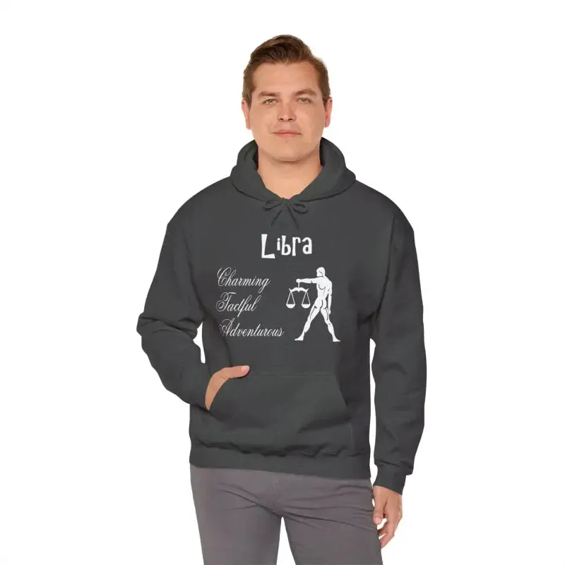 Libra Zodiac Hooded Sweatshirt Comfort and Style