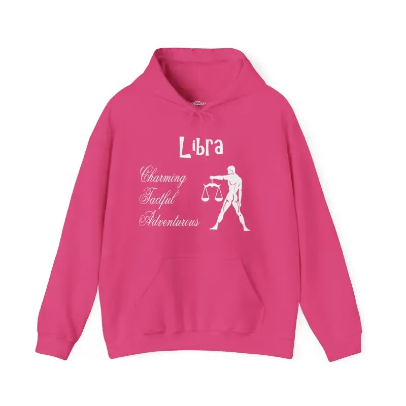 Libra Zodiac Hooded Sweatshirt Comfort and Style
