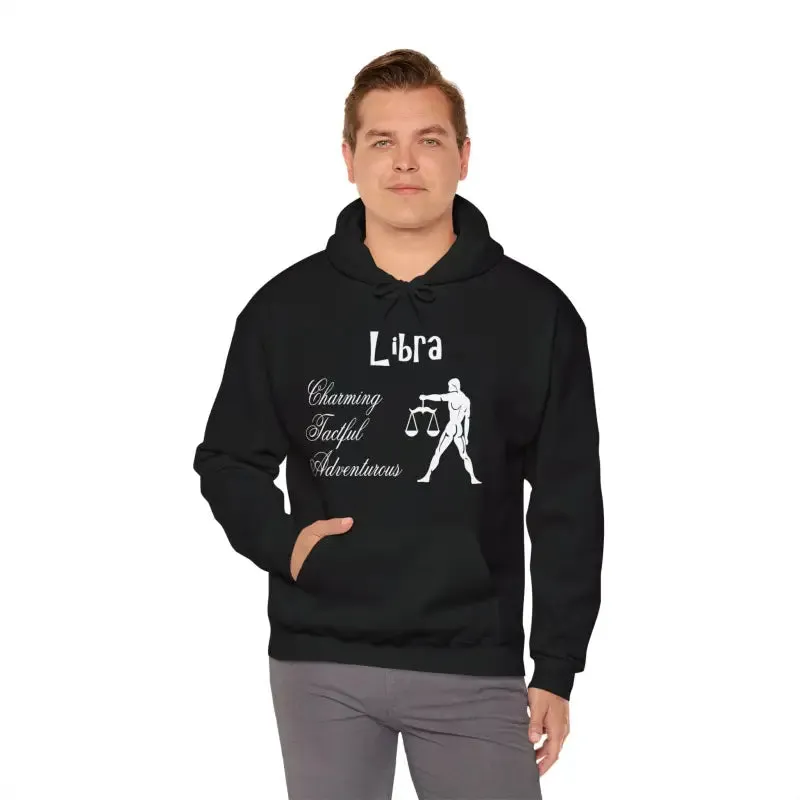 Libra Zodiac Hooded Sweatshirt Comfort and Style