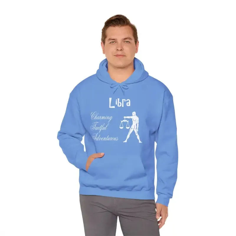 Libra Zodiac Hooded Sweatshirt Comfort and Style