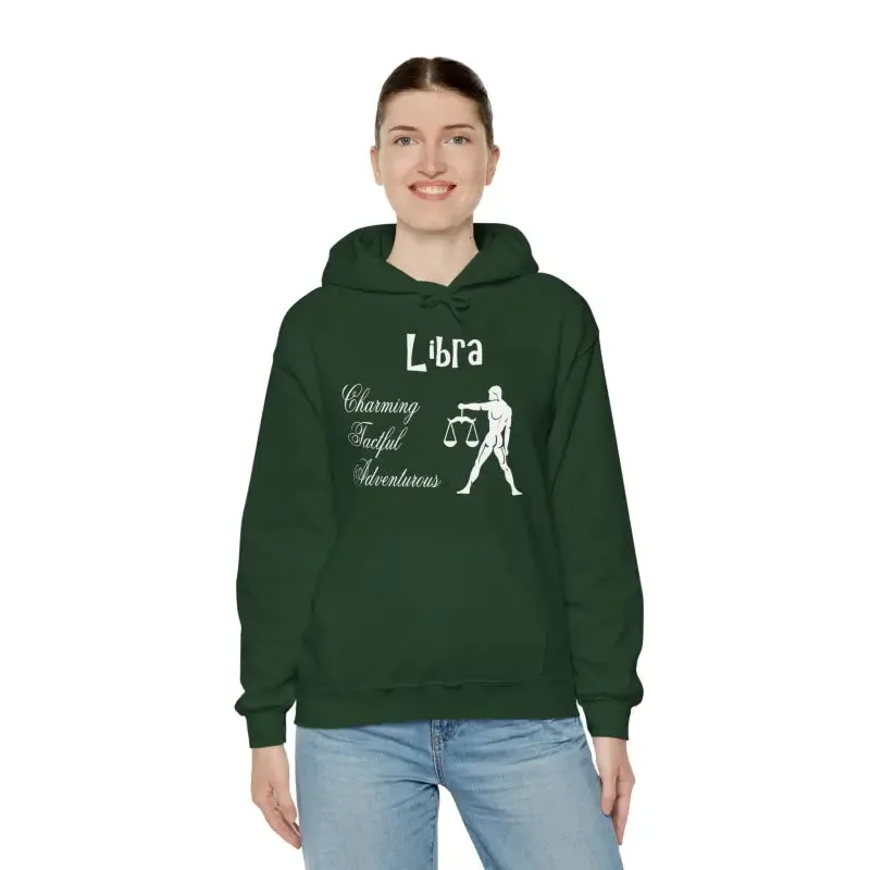 Libra Zodiac Hooded Sweatshirt Comfort and Style
