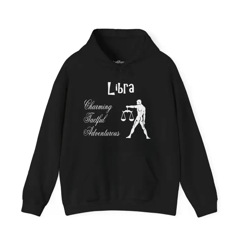 Libra Zodiac Hooded Sweatshirt Comfort and Style