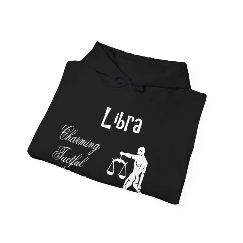 Libra Zodiac Hooded Sweatshirt Comfort and Style