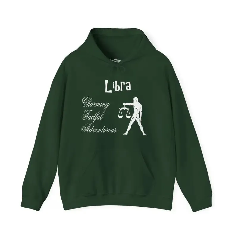 Libra Zodiac Hooded Sweatshirt Comfort and Style