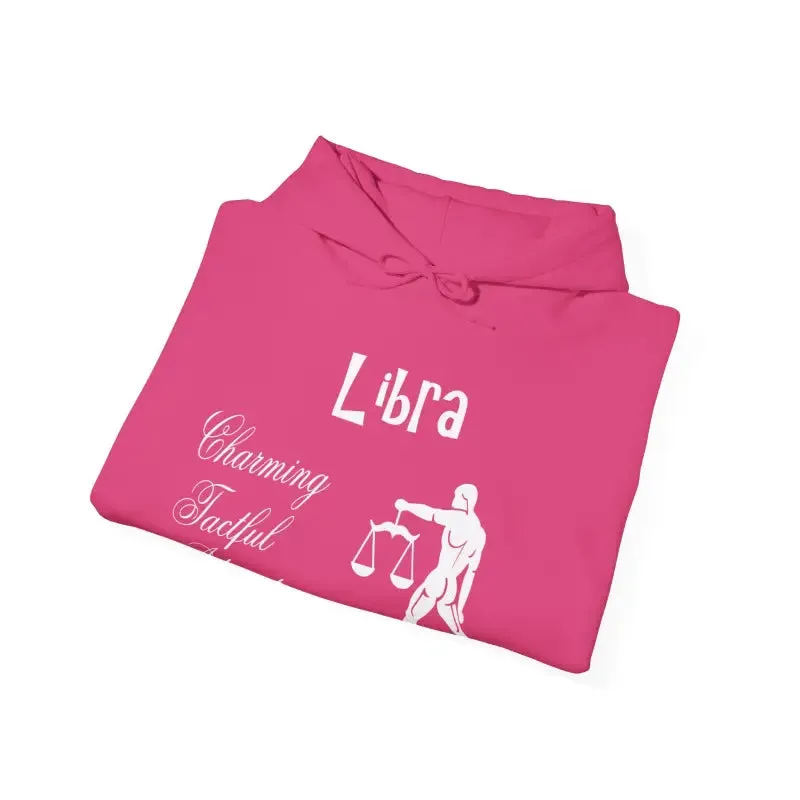 Libra Zodiac Hooded Sweatshirt Comfort and Style
