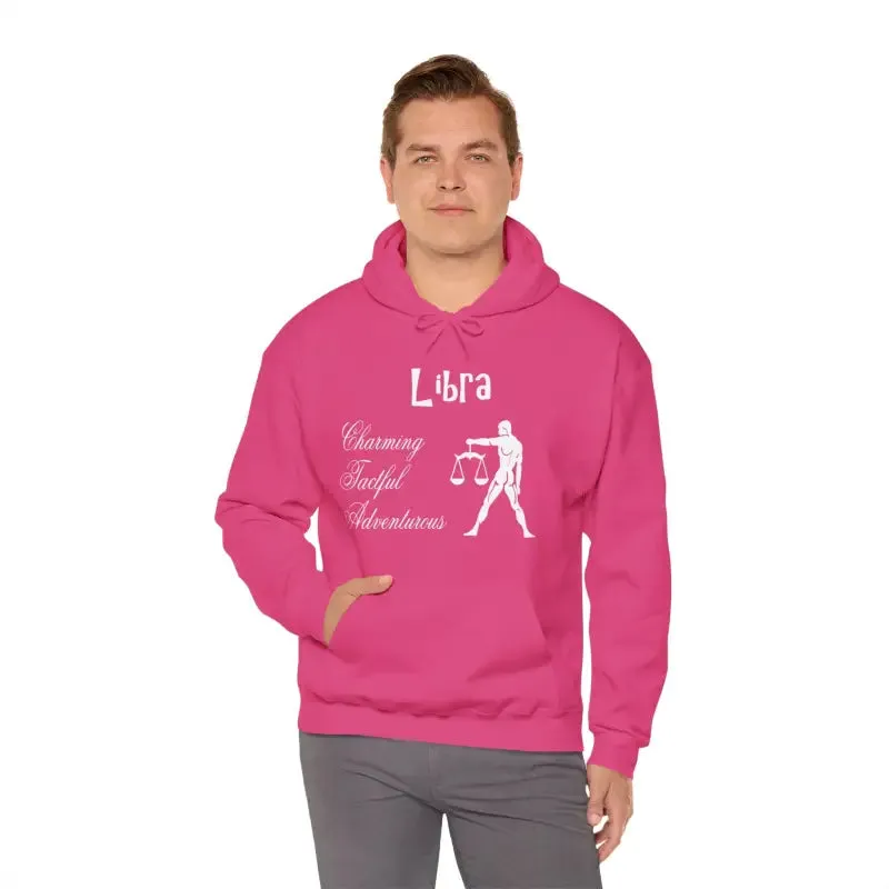 Libra Zodiac Hooded Sweatshirt Comfort and Style