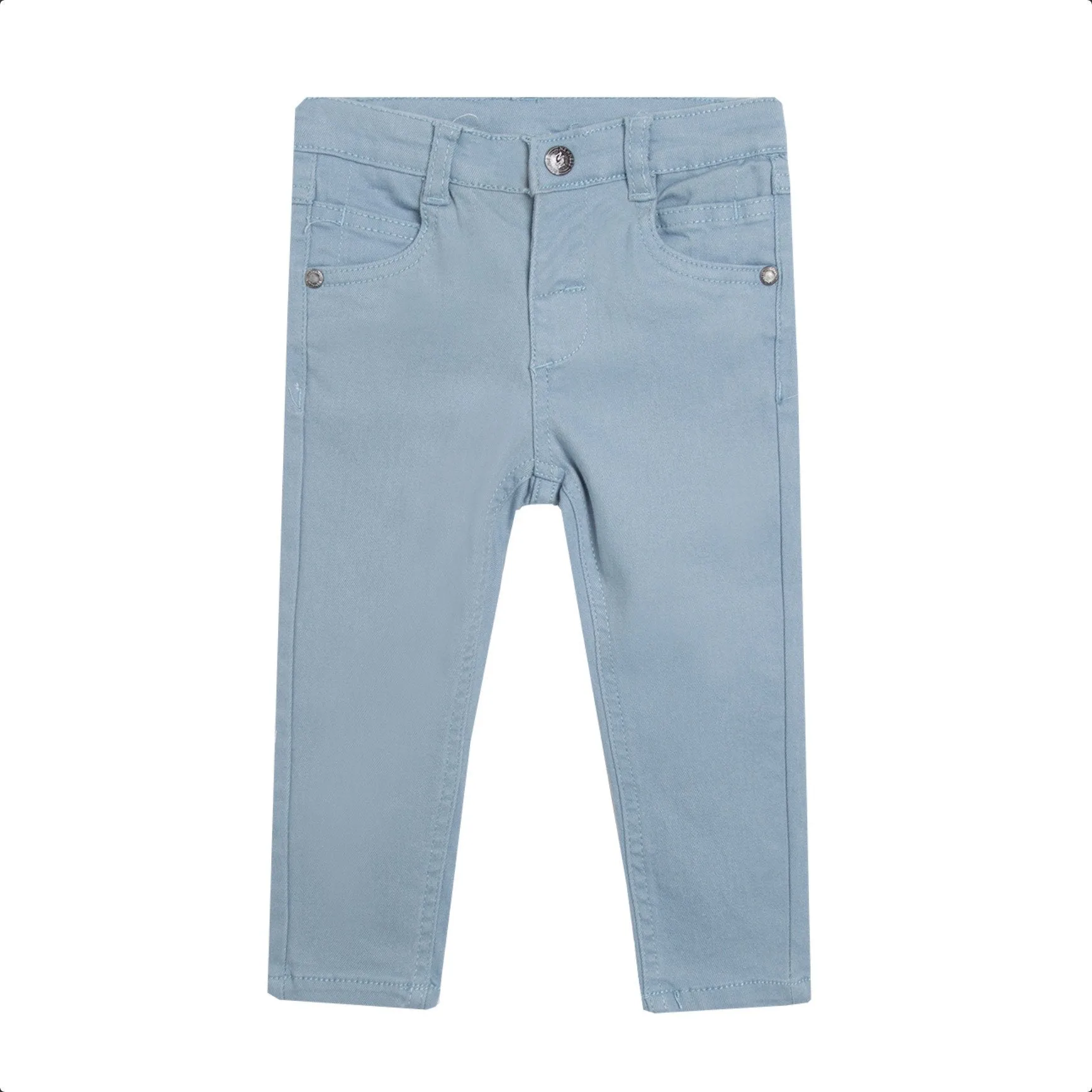 Light Blue Baby Unisex Elasticated Jeans