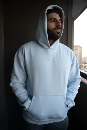 Light Blue Heavyweight Oversize Hoodie