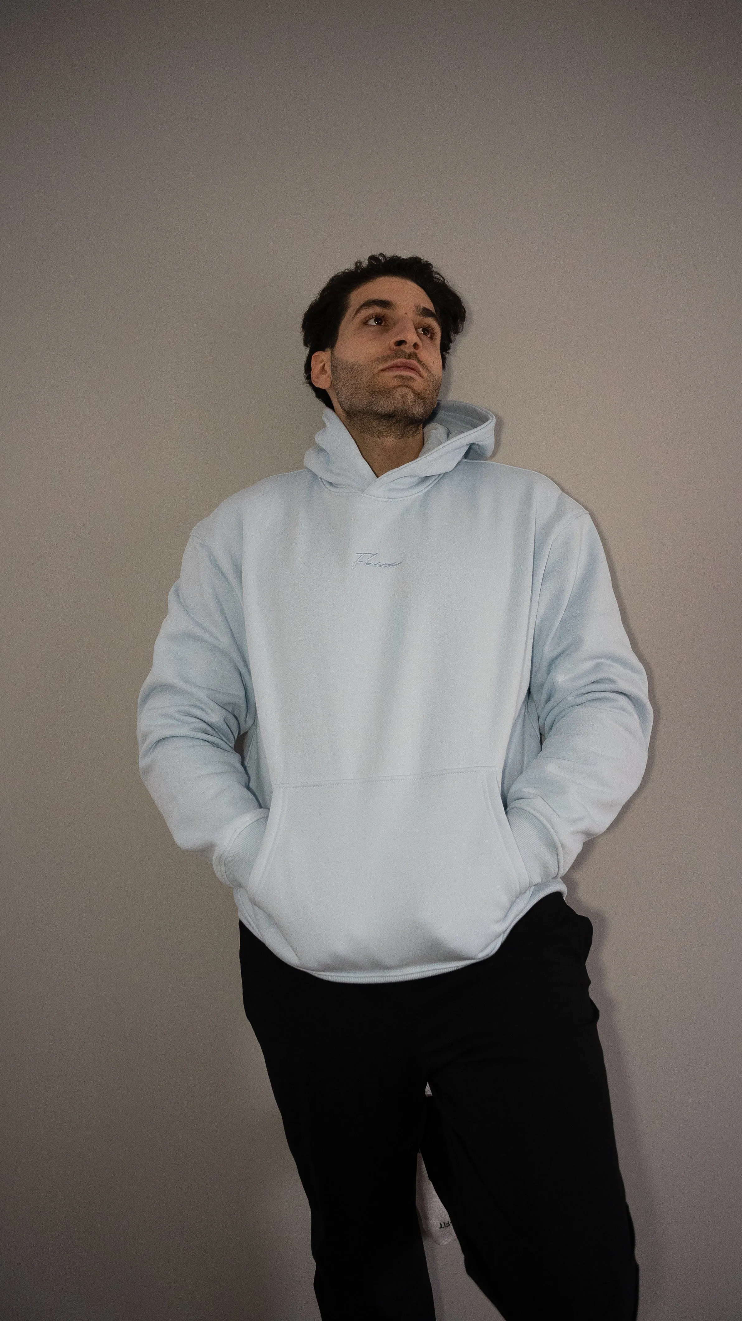 Light Blue Heavyweight Oversize Hoodie