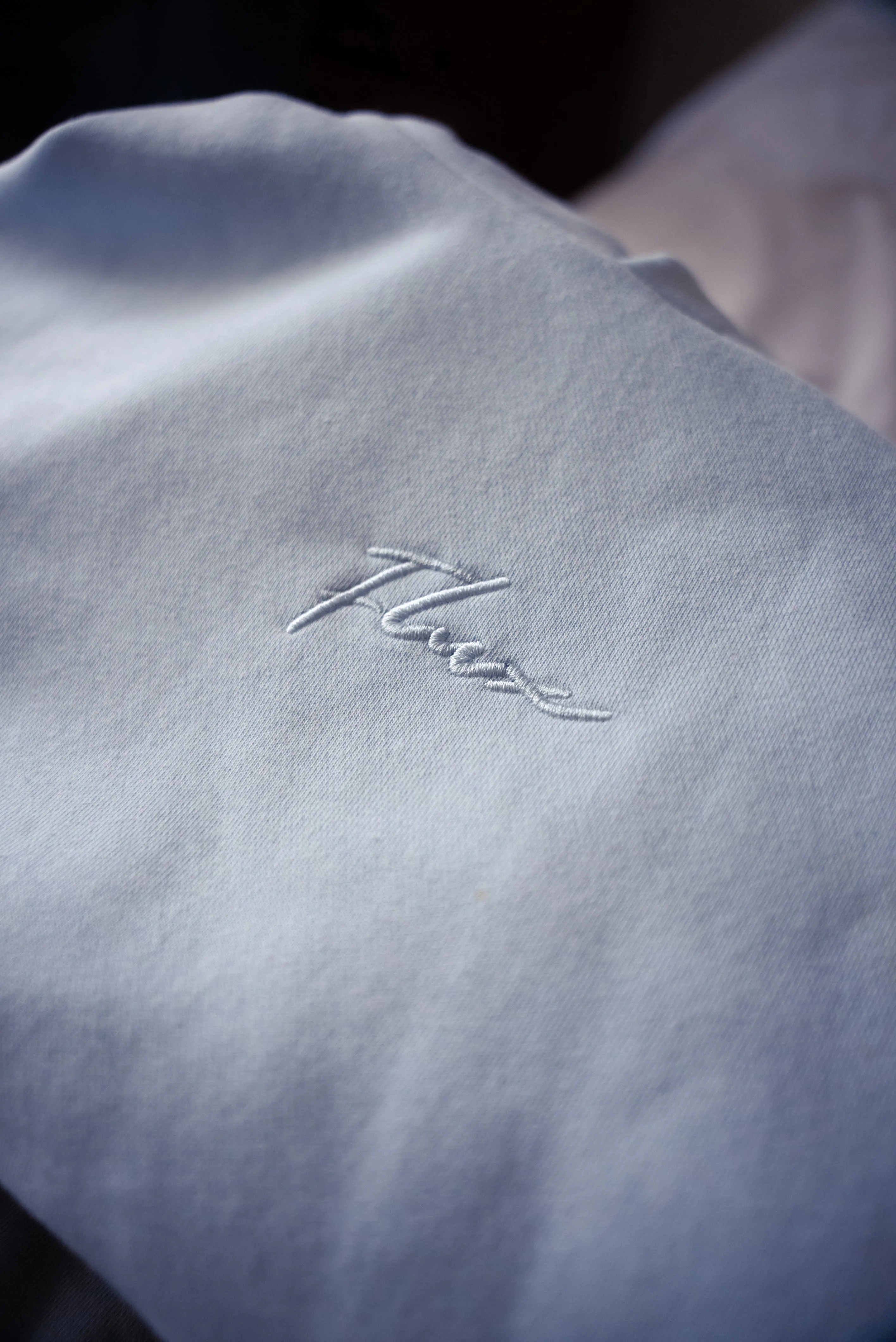 Light Blue Heavyweight Oversize Hoodie