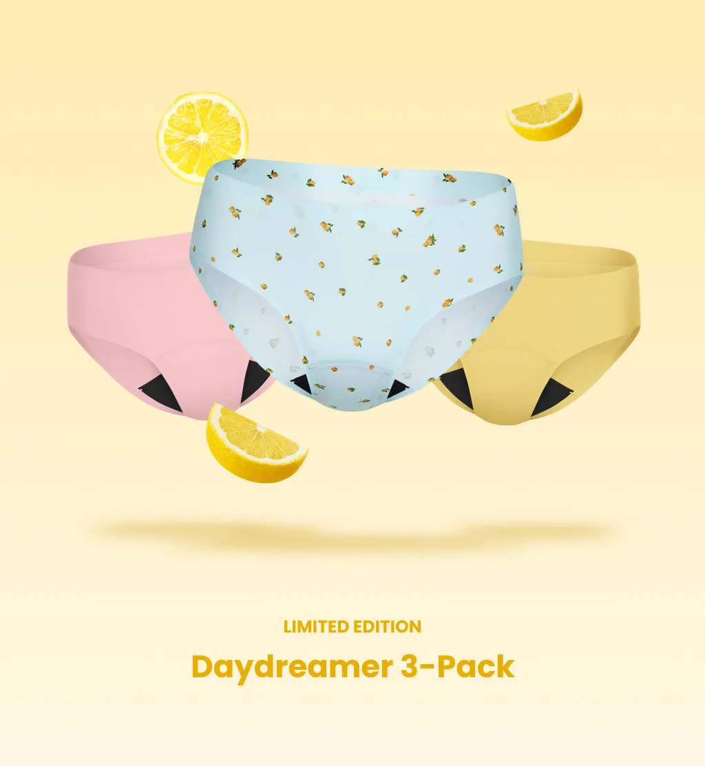 Light Leakproof No-Show Underwear Bikini 3-Pack (4-Pack Item)