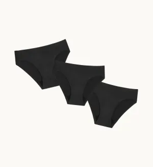 Light Leakproof No-Show Underwear Bikini 3-Pack (4-Pack Item)