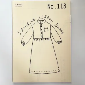 Linnet Pattern No. 118 : Standing Collar Dress