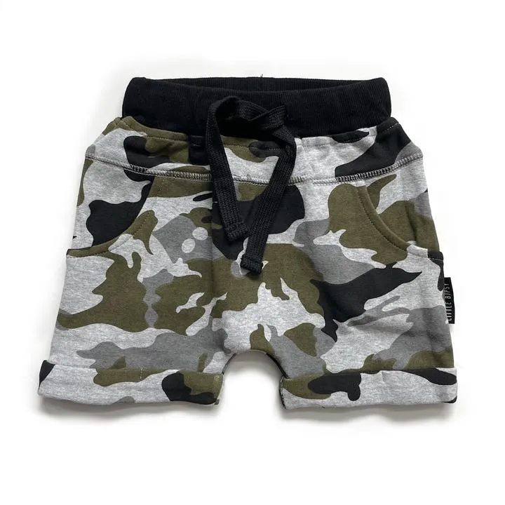 Little Bipsy Harem Shorts - Camo