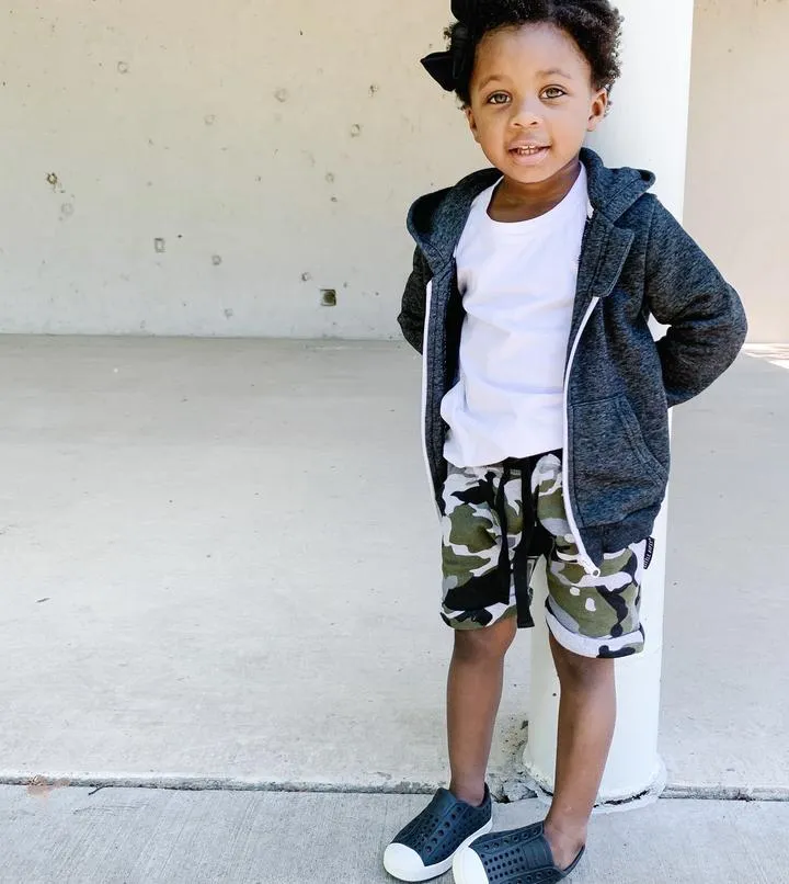 Little Bipsy Harem Shorts - Camo
