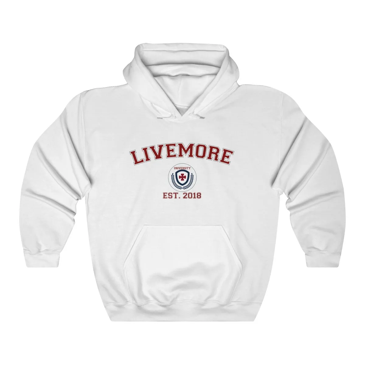 Live More University Unisex Heavy Blend™ Hoodie