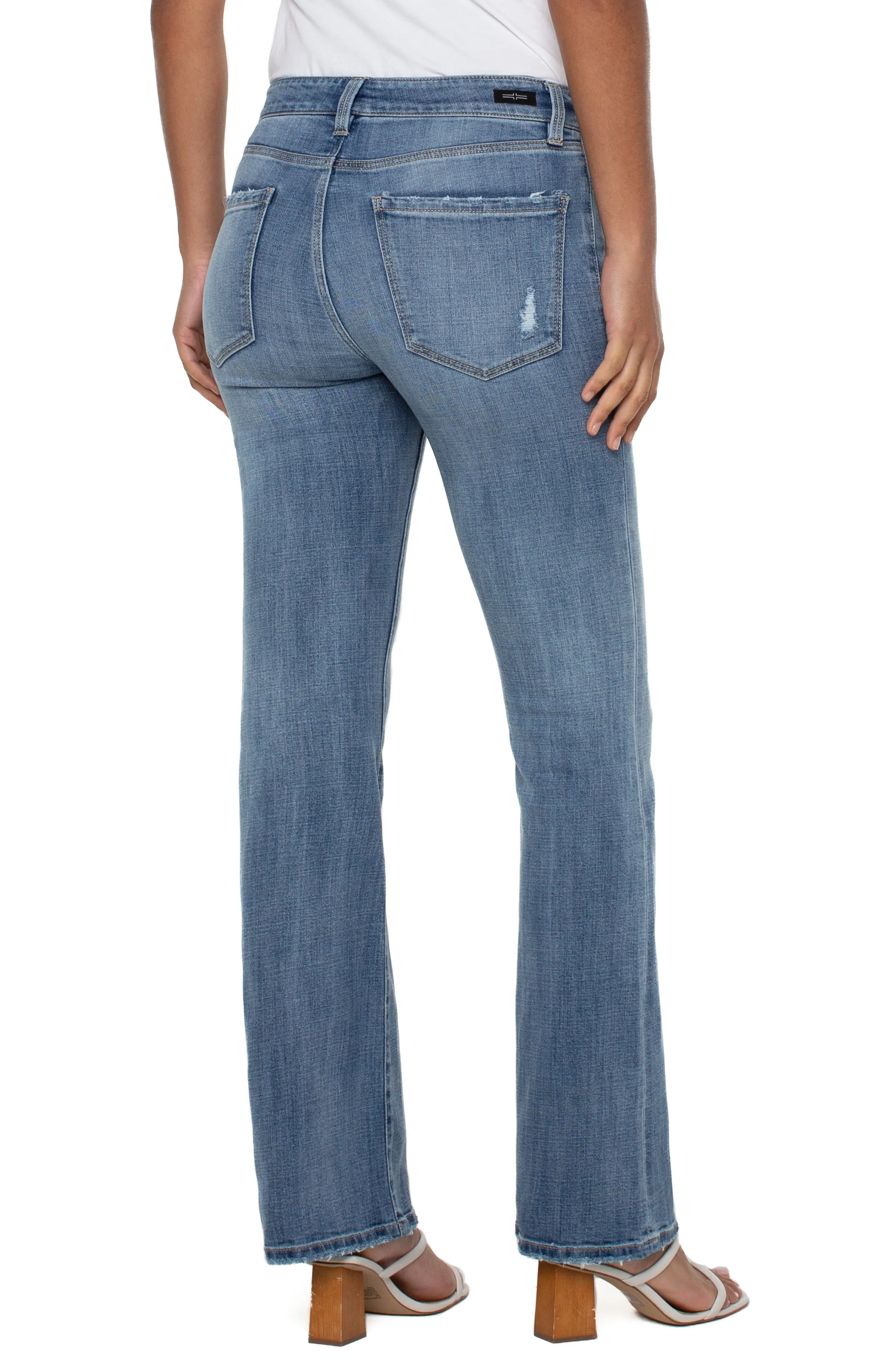 Liverpool Lucy Denim Boot Cut Jeans w 32 Inch Inseam