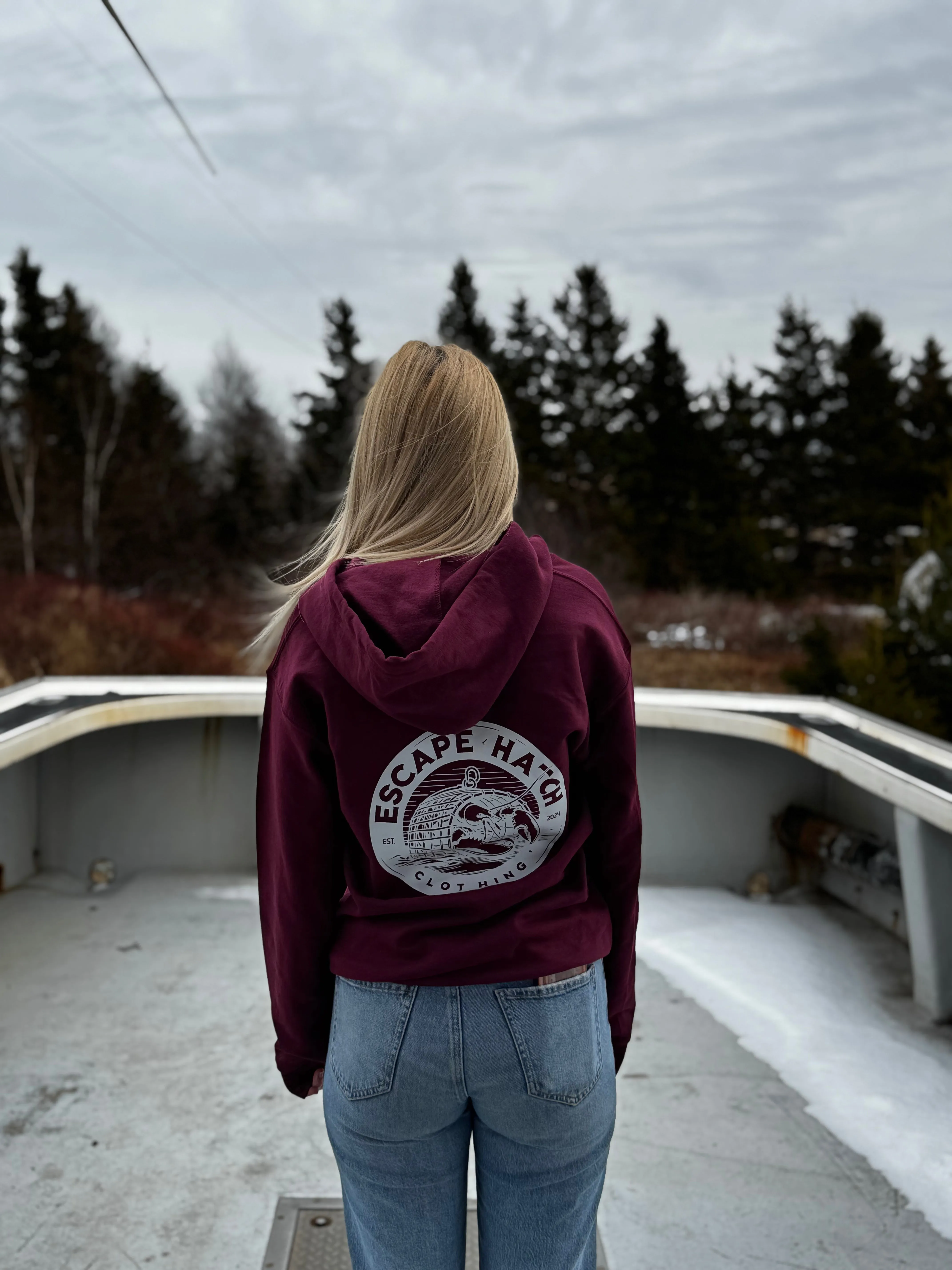 Lobster Zip Hoodie