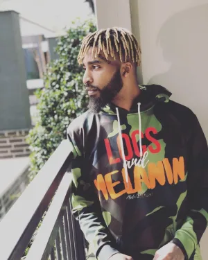 LOCS AND MELANIN CAMO Unisex Hoodie