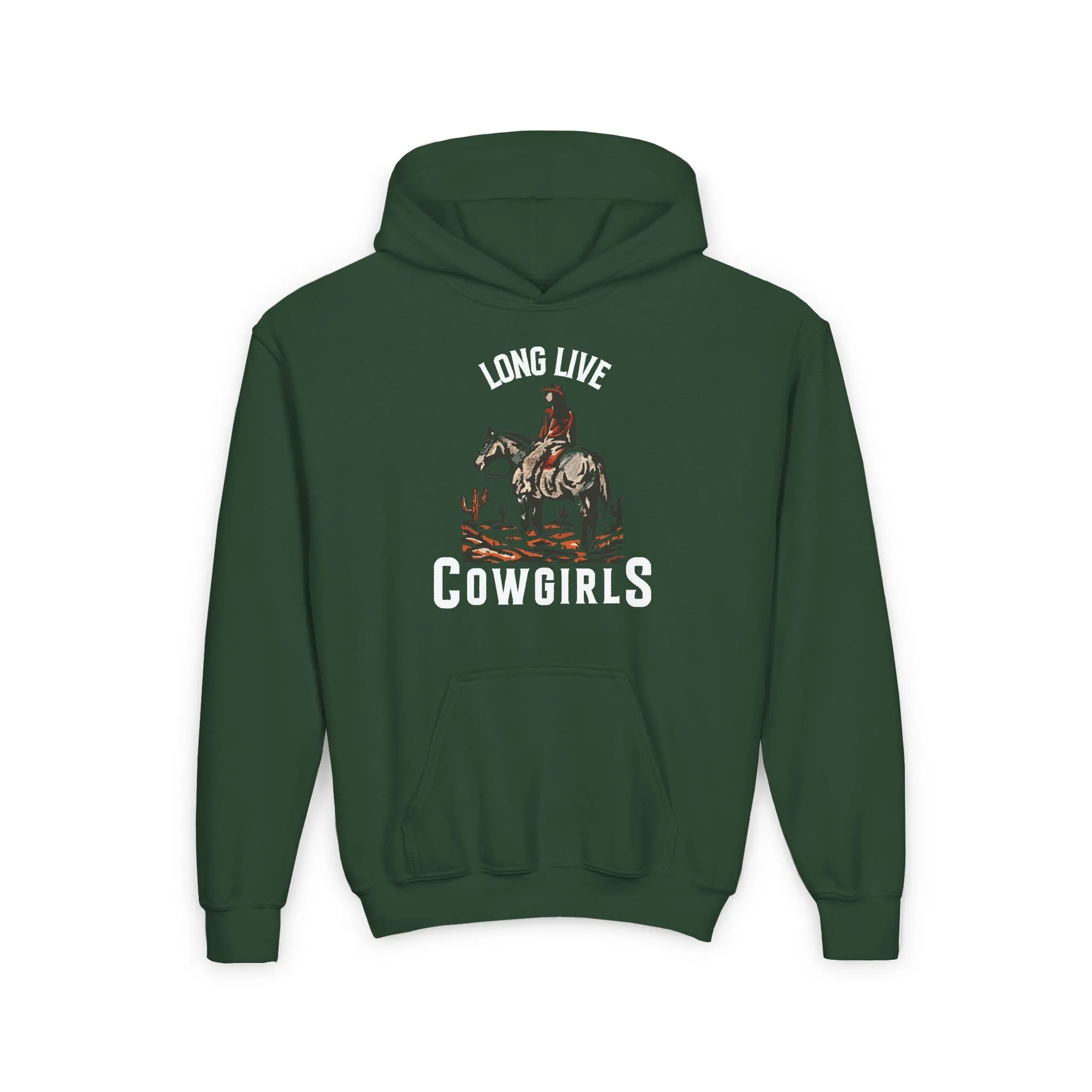 LONG LIVE COWGIRLS YOUTH HOODIE