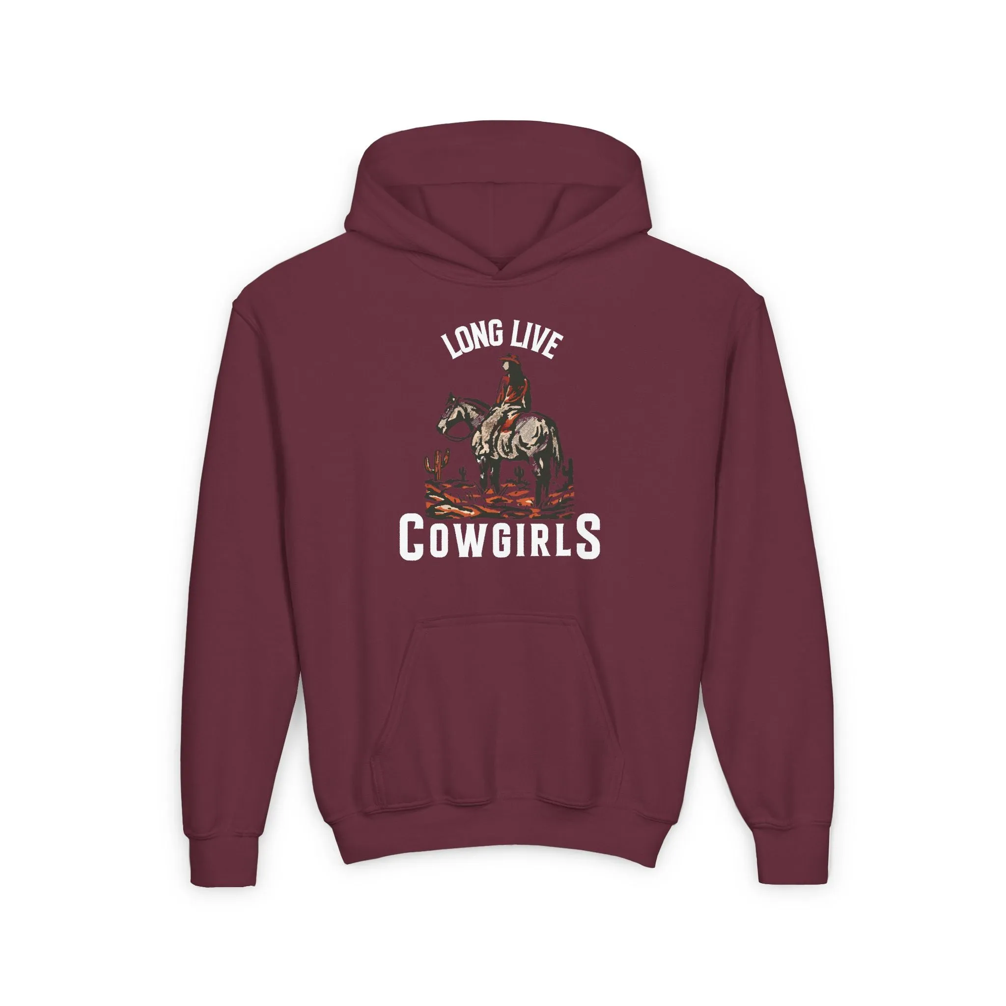 LONG LIVE COWGIRLS YOUTH HOODIE