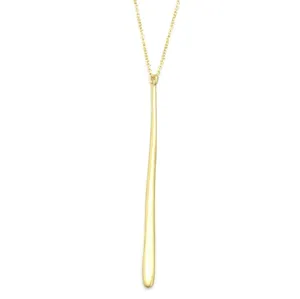 Long Stick Vermeil Necklace
