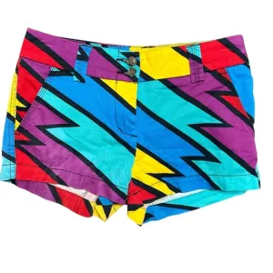 Loudmouth - EC - Colorful Zigzag Women Shorts