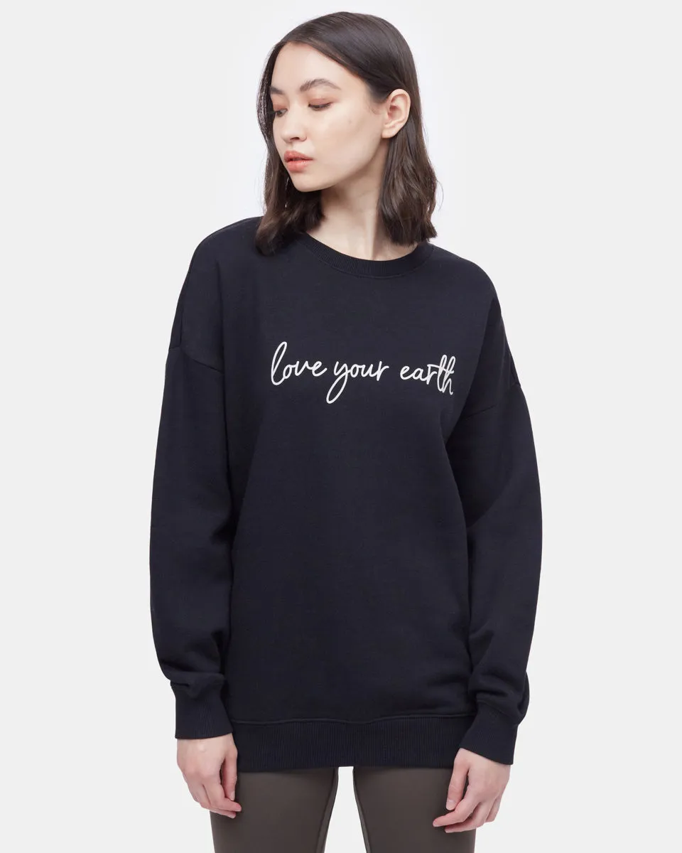 Love Your Earth Oversized Crew