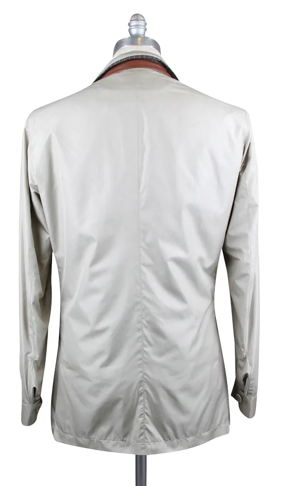 Luciano Barbera Beige Jacket - 42 US / 52 EU
