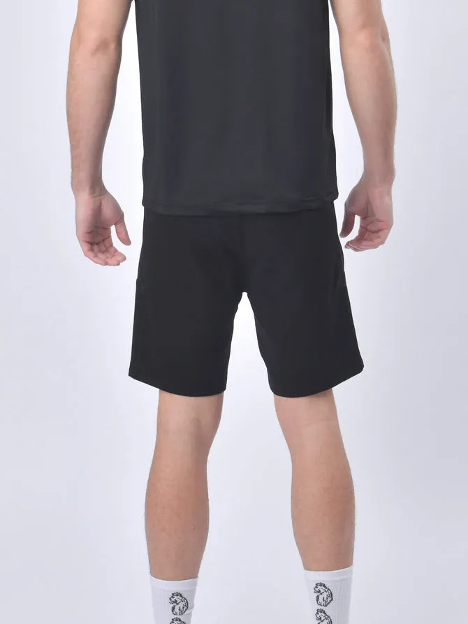 Luke 1977 Newcastle Sweat Shorts Black