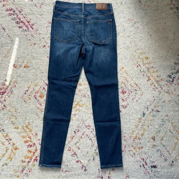 Madewell 10&quot; High-Rise Skinny Jeans in Danny Wash: TENCEL Denim Edition sz 26
