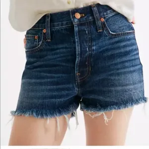 Madewell  90s Dad Jean Button Fly Glenmore Wash Shorts 25
