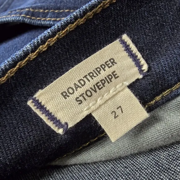 Madewell Roadtripper Stovepipe Size 27