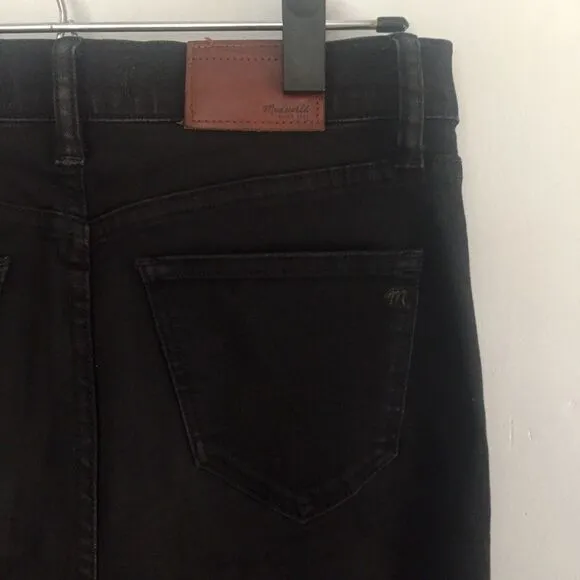 Madewell Skinny Skinny Black Jeans