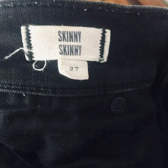 Madewell Skinny Skinny Black Jeans