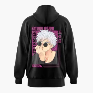 Magenta Satoru Gojo Oversized Hoodie - Jujutsu Kaisen